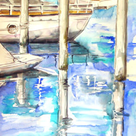 Huon Reflections- card