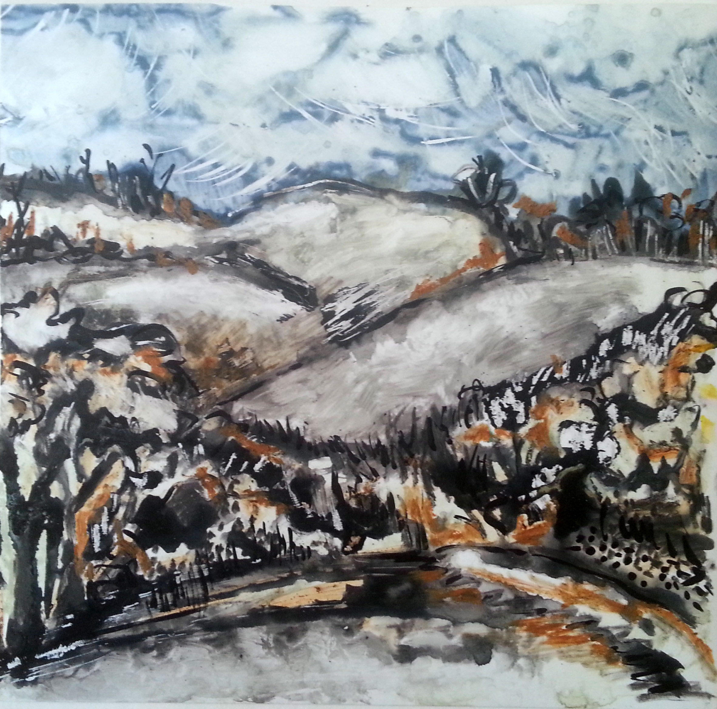 view to the hinterland